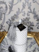 Natūrali sojų vaško žvakė stikliniame indelyje 250ml (balta matinė)