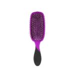 WETBRUSH PRO SHINE ENHANCER ovalus plaukų šepetys su šerno šeriais violetinis