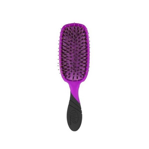 WETBRUSH PRO SHINE ENHANCER ovalus plaukų šepetys su šerno šeriais violetinis
