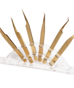 blakstienų priauginimo pincetai