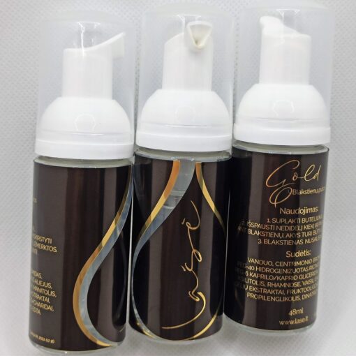 "Lašė" GOLD blakstienų putos (nenuplaunamos) 48ml