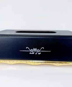 Servetėlių dėžutė juoda