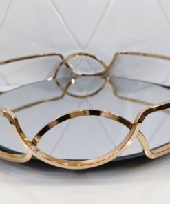 aukso spalvos padėklas