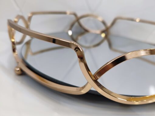 Aukso spalvos padėklas 30cm