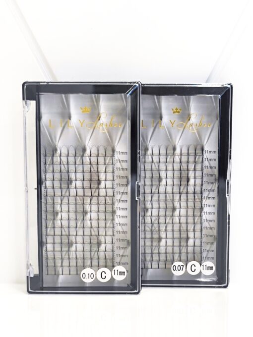LILY Lashes paruošti Volume kuokšteliai