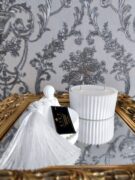 Sojų vaško žvakė, 260ml White