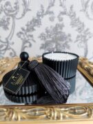 Sojų vaško žvakė, 260ml Black