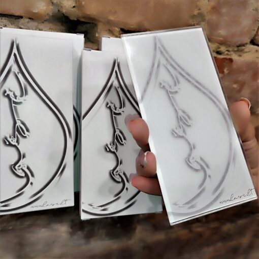 "Lašė" Didelė stiklinė paletė blakstienoms