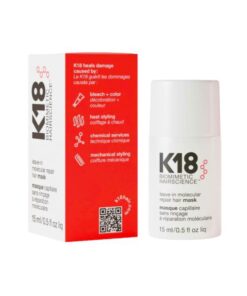 K18 – MOLEKULINĖ ATKURIAMOJI KAUKĖ PLAUKAMS, 15ML