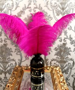 Dekoratyvinės stručio plunksnos fuksijos spalvos 50-55cm