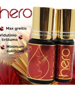 "Lašė" HERO klijai (vidutinio tirštumo) / 5ml. 0,5s, blakstienų priauginimui