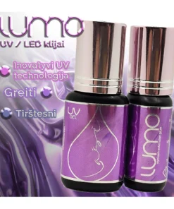 "Lašė" LUMO klijai UV / LED blakstienų priauginimui / 5ml. 0,5-1sek